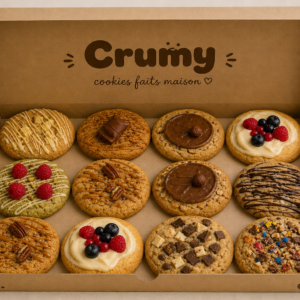 box de 4 cookies